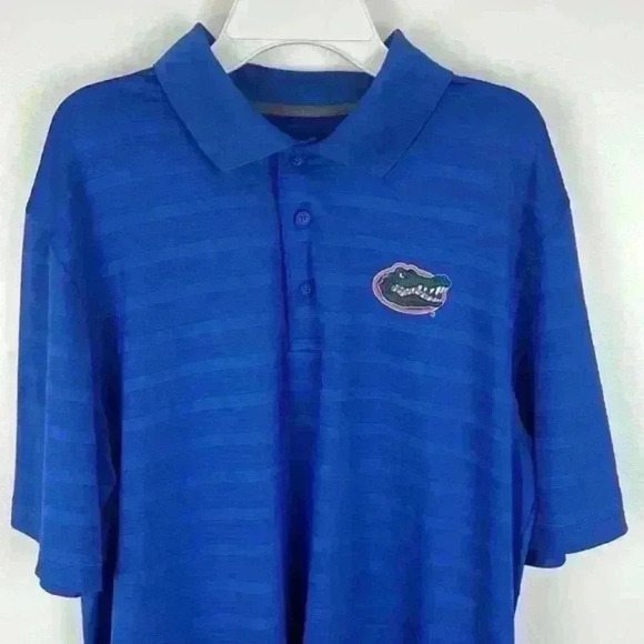 Mens Champion Blue Florida Gators Polo Size M - Picture 2 of 6